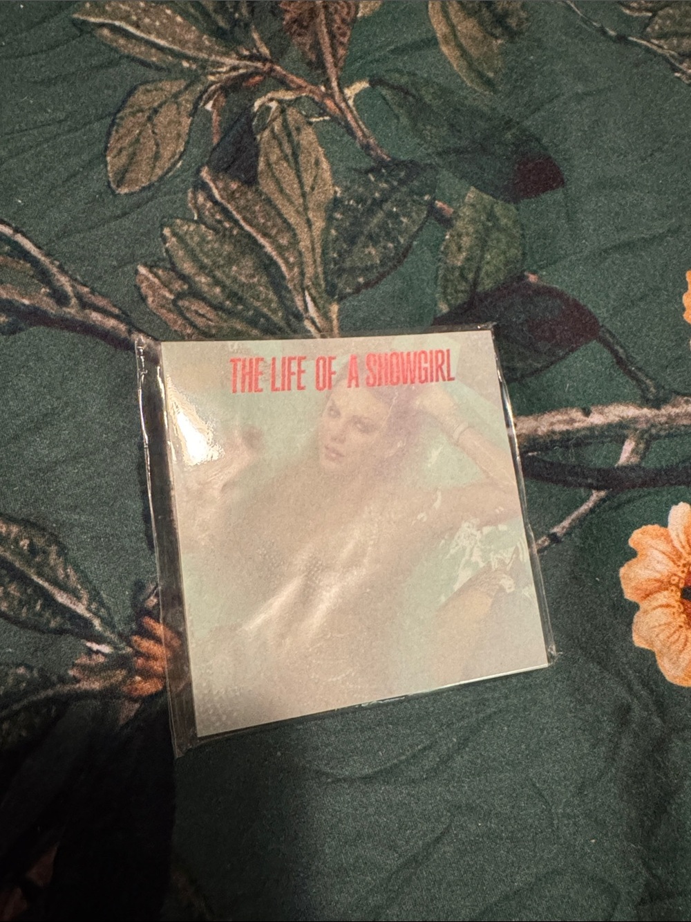 The Life of a Showgirl Taylor swift sticky notepad